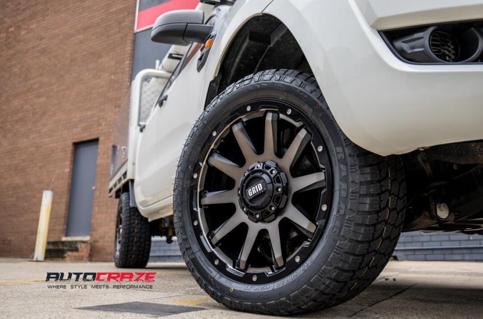 FORD RANGER GD05 BRONZE DARK TINT WITH MATTE BLACK